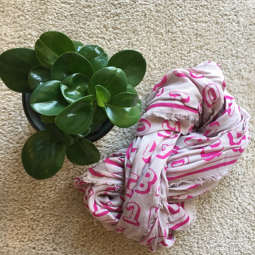 Marc by Marc Jacobs logo scarf